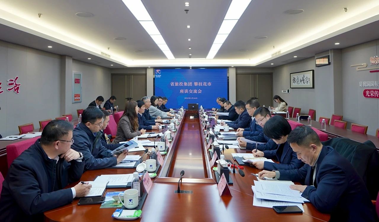 “1+N”企地相助再谋新篇｜省尊龙凯时集团与攀枝花市举行座谈交流会